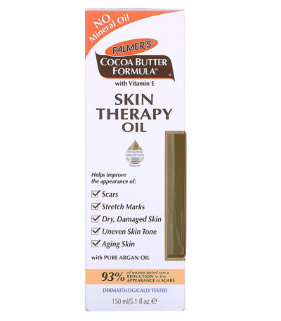 Cocoa Butter Formula مع فيتامين هـ، زيت علاجي للبشرة، 5.1 أونصة سائلة (150 مل) بالمرز من متجر روزا في فلسطين