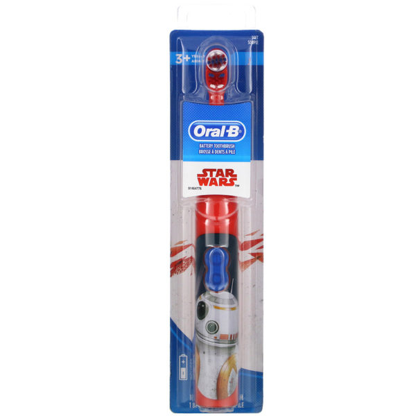 فرشاة أسنان للأطفال ببطارية، ناعمة، حرب النجوم، فرشاة أسنان واحدة Oral-B من متجر روزا في فلسطين