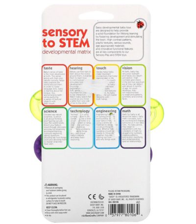 Inspire The Senses، أداة تخفيف آلام التسنين على شكل فراشة، من عمر 3 أشهر فأكبر، أداة واحدة Sassy من متجر روزا في فلسطين