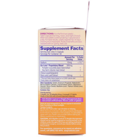 Bladder Control with Go-Less & Weight Management