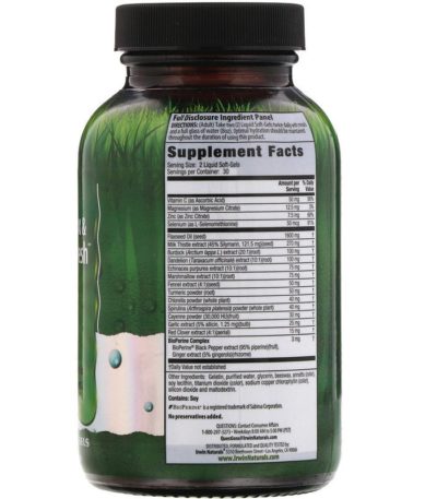 Liver Detox & Blood Refresh، ‏60 كبسولة هلامية سائلة  من متجر روزا في فلسطين