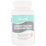 ⁦BioSil by Natural Factors, مولد الكولاجين بتركيبة متطورة، 60 كبسولة نباتية سائلة صغيرة⁩ - الصورة ⁦3⁩