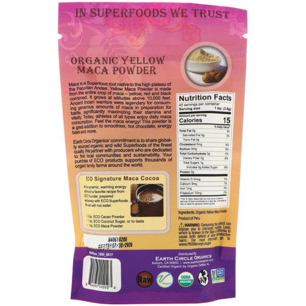 Organic Yellow Maca Powder
