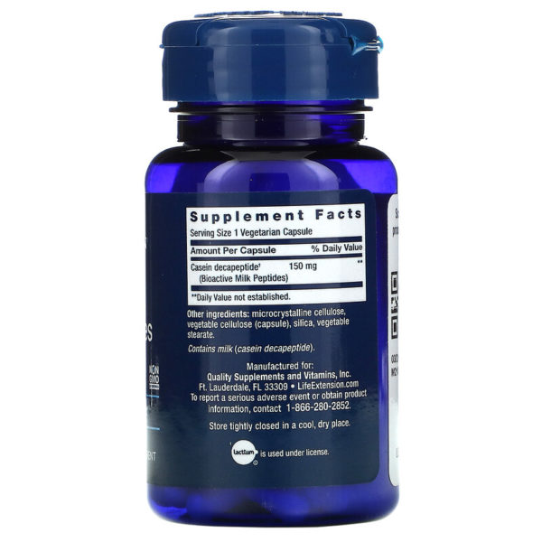 Bioactive Milk Peptides