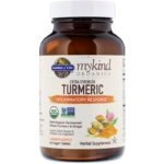 ⁦Garden of Life, MyKind Organics، الكركم ذو القوة المضاعفة، الاستجابة للالتهاب، اقراص نباتية⁩ - الصورة ⁦3⁩