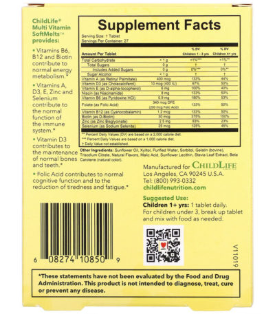 Multi Vitamin SoftMelts