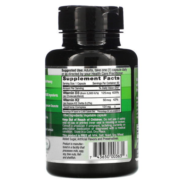 Vitamin D3 + K2