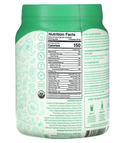 Organic Plant Protein