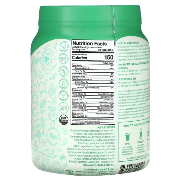 Organic Plant Protein