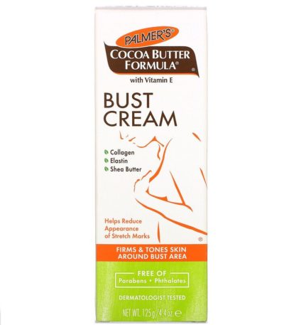 Cocoa Butter Formula الغني بفيتامين هـ، كريم الصدر، 4.4 أونصة (125 جم) بالمرز من متجر روزا في فلسطين
