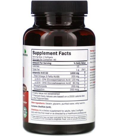 Antarctic Krill Oil with Astaxanthin