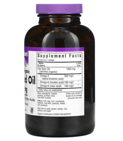 Organic Flax Seed Oil