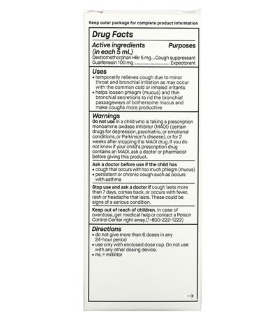 Kid's Cough & Chest Congestion