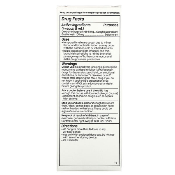 Kid's Cough & Chest Congestion