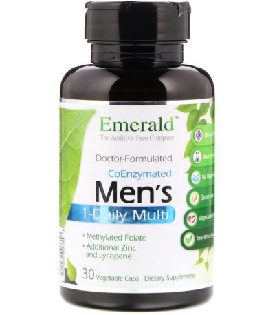 CoEnzymated Men's 1-Daily Multi،  كبسولة نباتية  من متجر روزا في فلسطين