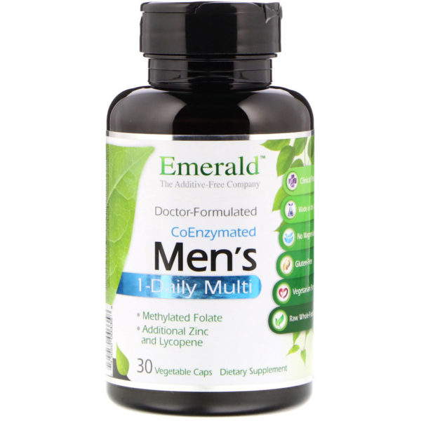 CoEnzymated Men's 1-Daily Multi،  كبسولة نباتية  من متجر روزا في فلسطين