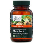 ⁦Gaia Herbs, جذور الماكا البيروفية الجيلاتينية، 60 كبسولة نباتية⁩ - الصورة ⁦3⁩