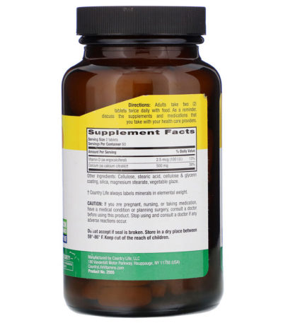 Calcium Citrate with Vitamin D