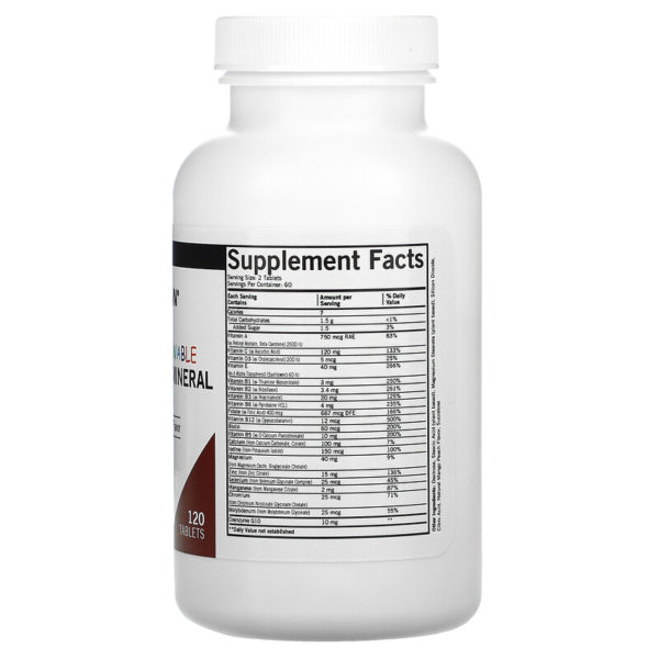 Children's Chewable Multi-Vitamin & Mineral Tablets