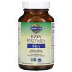 ⁦Garden of Life, RAW Enzymes، للرجال، 90 كبسولة نباتية⁩ - الصورة ⁦3⁩
