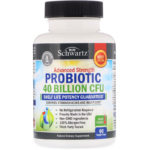 ⁦BioSchwartz, Advanced Strength Probioti، 40 مليار وحدة تشكيل مستعمرة، 60 كبسولة⁩ - الصورة ⁦3⁩