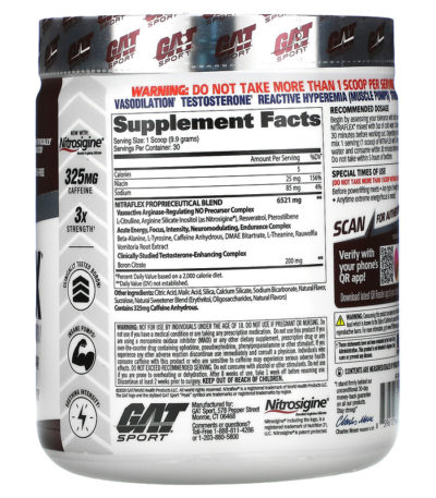 Sport، NITRAFLEX، بالكرز الأسود، 10.5 أونصة (297 جم)  من متجر روزا في فلسطين