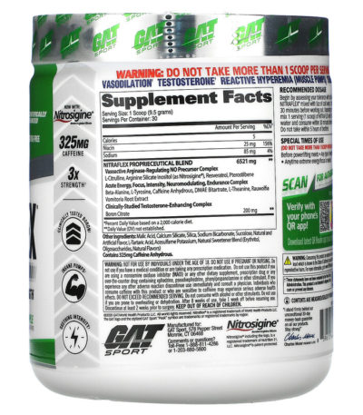 Sport، NITRAFLEX، التفاح الأخضر، 10.1 أونصة (285 جم)  من متجر روزا في فلسطين