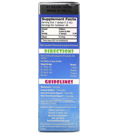 Bio-Active Silver Hydrosol