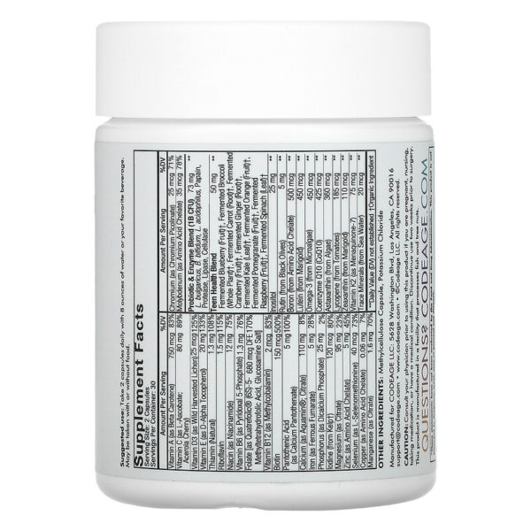 Teen Fermented Multivitamin