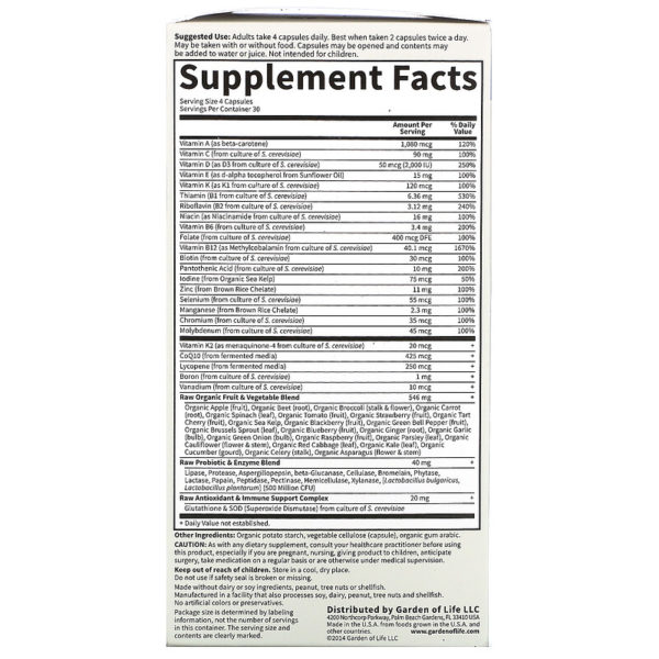 Vitamin Code، للنساء الأكثر حكمة وفي سن الخمسين، فيتامينات متعددة من الأغذية الكاملة، كبسولة نباتية  من متجر روزا في فلسطين