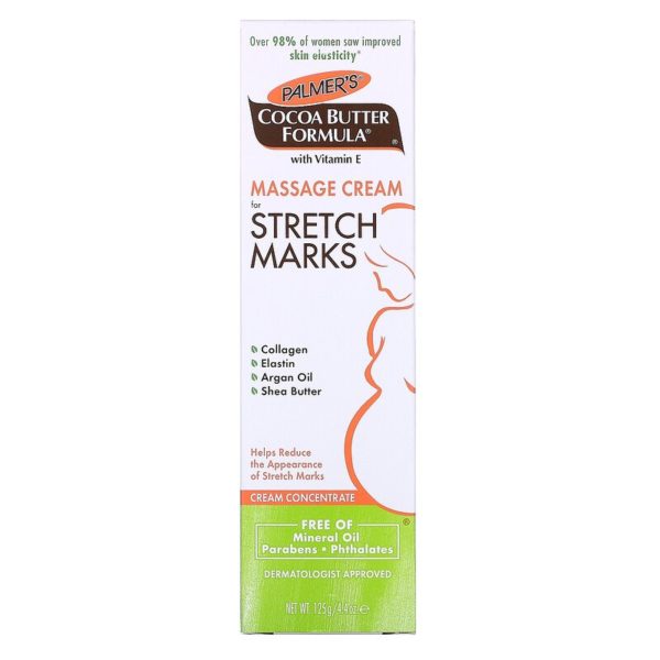 Cocoa Butter Formula، كريم تدليك لعلامات التمدد، ، 4.4 أونصة (125 جم) بالمرز من متجر روزا في فلسطين