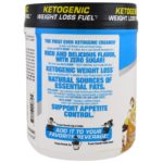 ⁦BPI Sports, Keto Bomb، مبيض للقهوة والشاي خاص بنظام الكيتو الغذائي، لاتيه الفانيليا الفرنسية، 1 رطل 0.5 أونصة (468 جم)⁩ - الصورة ⁦3⁩