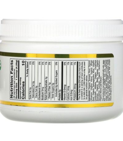 GoldenCeps، مسحوق كركم عضوي بمواد مكيّفة، 4 أونصة (114 جم)  من متجر روزا في فلسطين