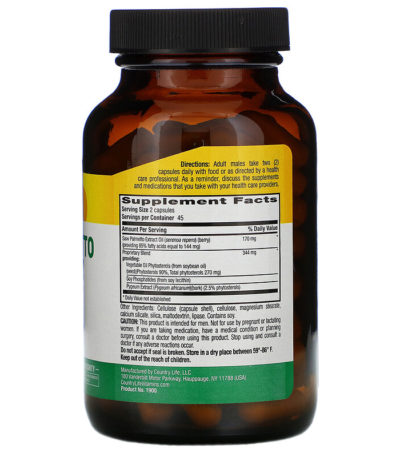 Saw Palmetto & Pygeum Extract
