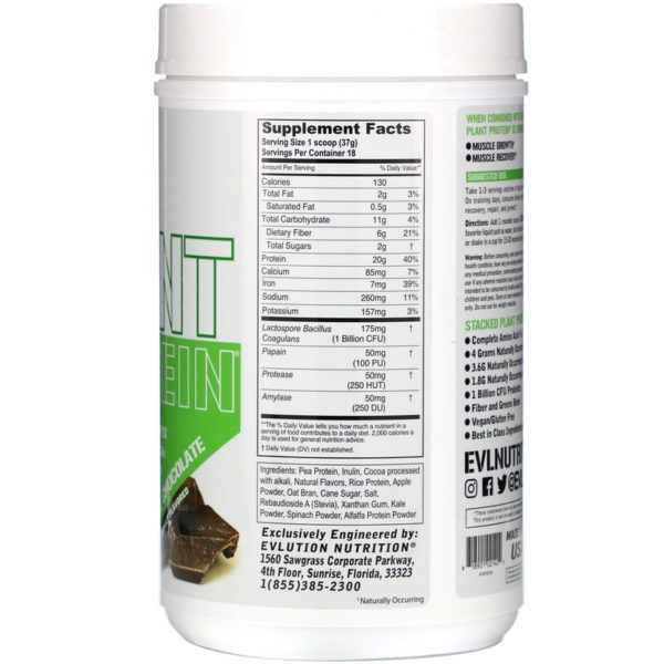 Stacked Plant Protein