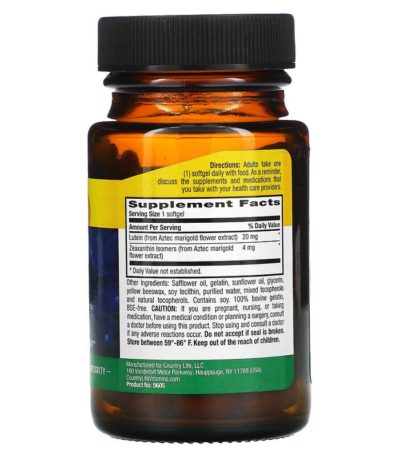 Lutein with Zeaxanthin