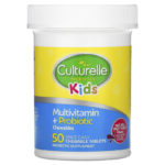 ⁦Culturelle, بروبيوتيك، للأطفال، فيتامينات متعددة + بروبيوتيك، 3 سنوات فما فوق، مجموعة فواكه طبيعية، 50 قرص قابل للمضغ⁩ - الصورة ⁦3⁩