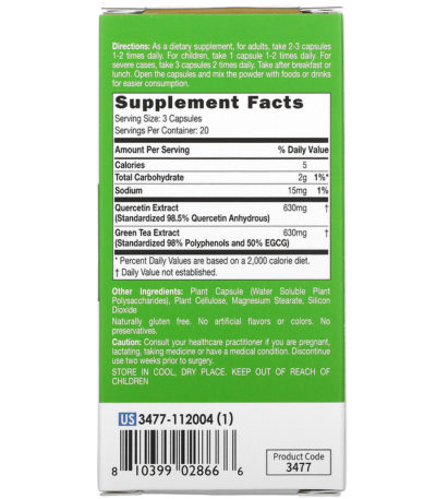 Defense Lung Formula with Quercetin & Green Tea Extract