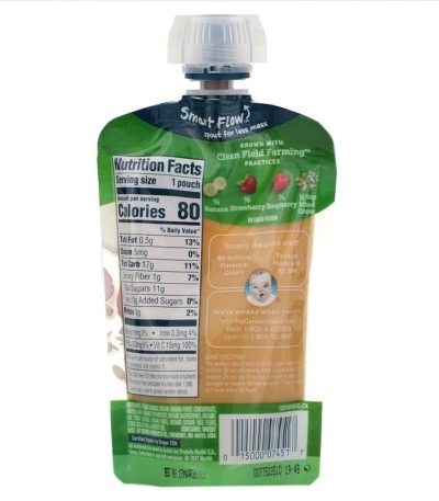 Smart Flow، عضوي، وحبوب مختلطة، للأطفال فوق 12 شهرًا، 3.5 أونصة (99 جم) جيربر من متجر روزا في فلسطين