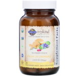 ⁦Garden of Life, MyKind Organics، نباتي D3، توت بالليمون، 2000 وحدة نشاط انعكاسي، 30 قرص نباتي قابل للمضغ⁩ - الصورة ⁦3⁩