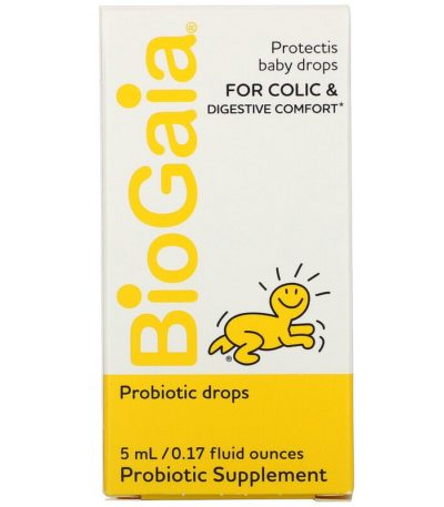 قطرات ProTectis للأطفال لعلاج المغص وتسهيل الهضم، 0.17 أونصة سائلة (5 مل) BioGaia من متجر روزا في فلسطين