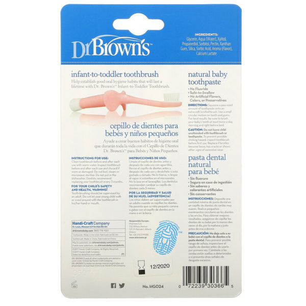 Infant to Toddler Toothbrush Set