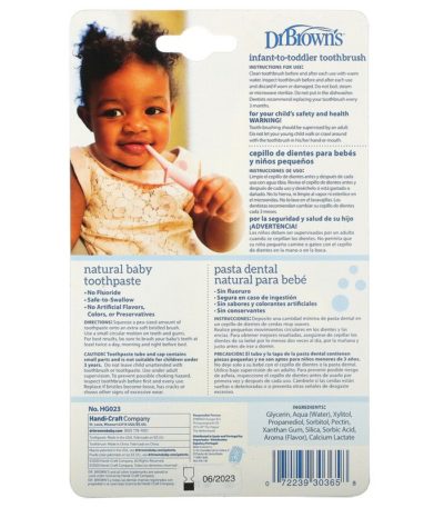 Infant to Toddler Toothbrush Set