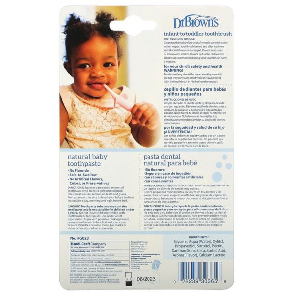 Infant to Toddler Toothbrush Set
