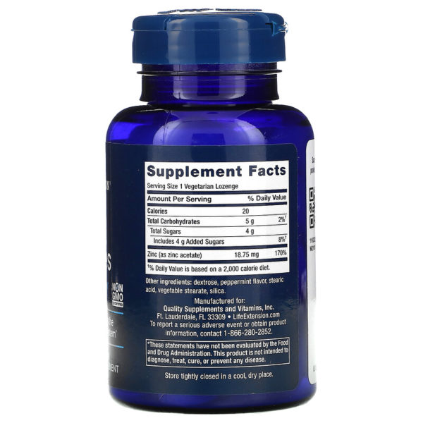 Enhanced Zinc Lozenges