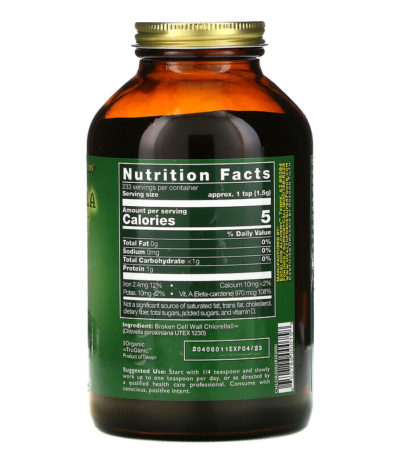 Chlorella Manna، حجم 12.34 أونصة (350 جم)  من متجر روزا في فلسطين