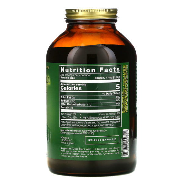 Chlorella Manna، حجم 12.34 أونصة (350 جم)  من متجر روزا في فلسطين