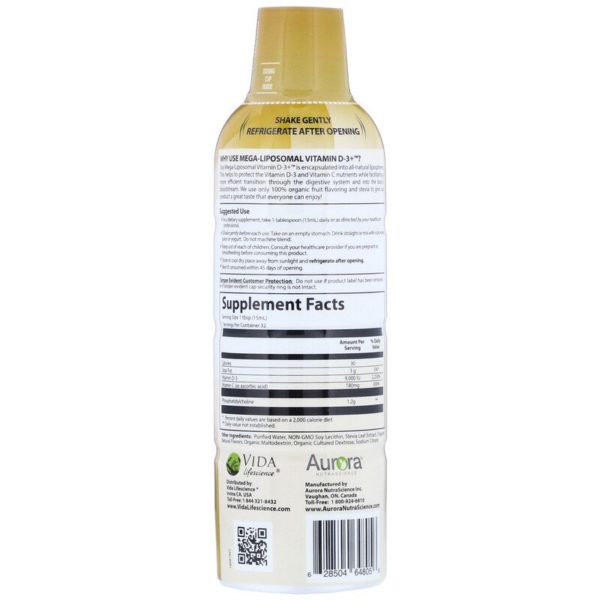 Mega-Liposomal Vitamin D3