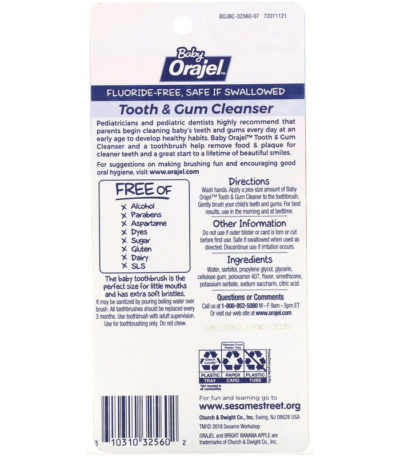 Elmo Tooth & Gum Cleanser
