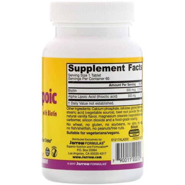 Alpha Lipoic Sustain with Biotin